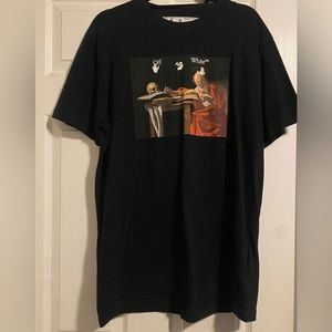 Off-White Caravaggio Jersey T-shirt Black